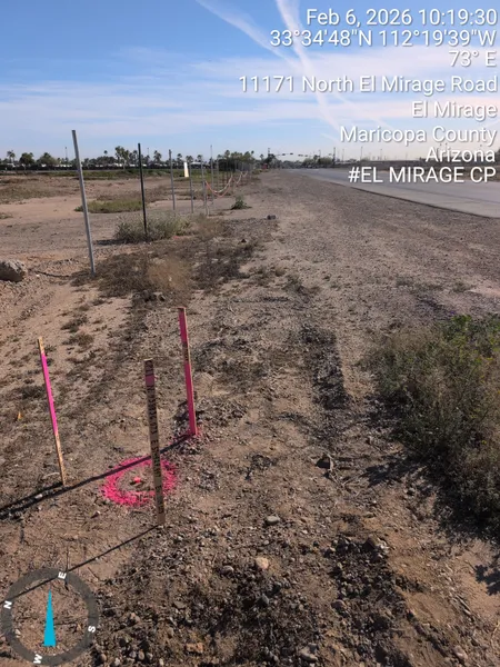 Image of surveying control point
